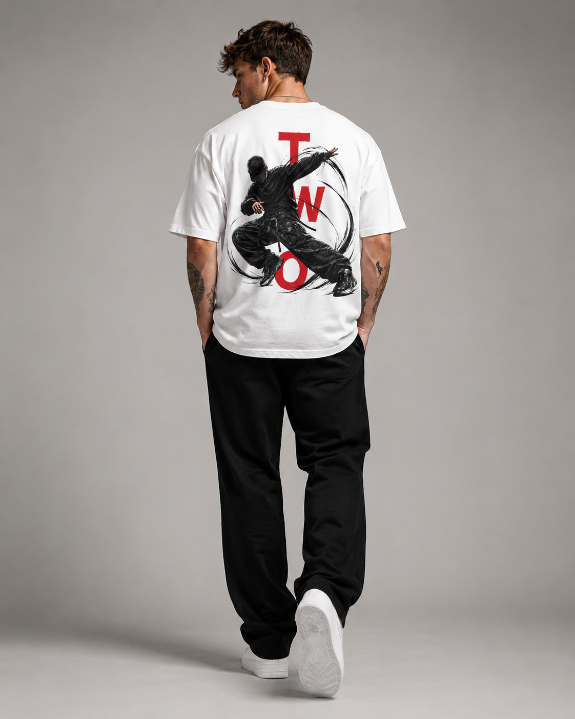 Two Motion Men’s Oversized T-Shirt