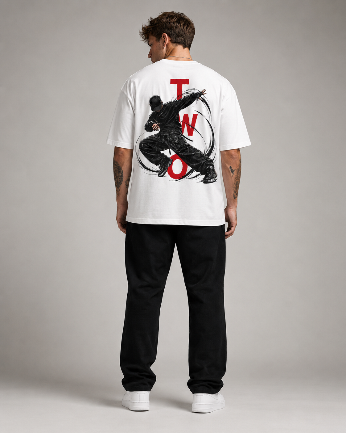 Two Motion Men’s Oversized T-Shirt