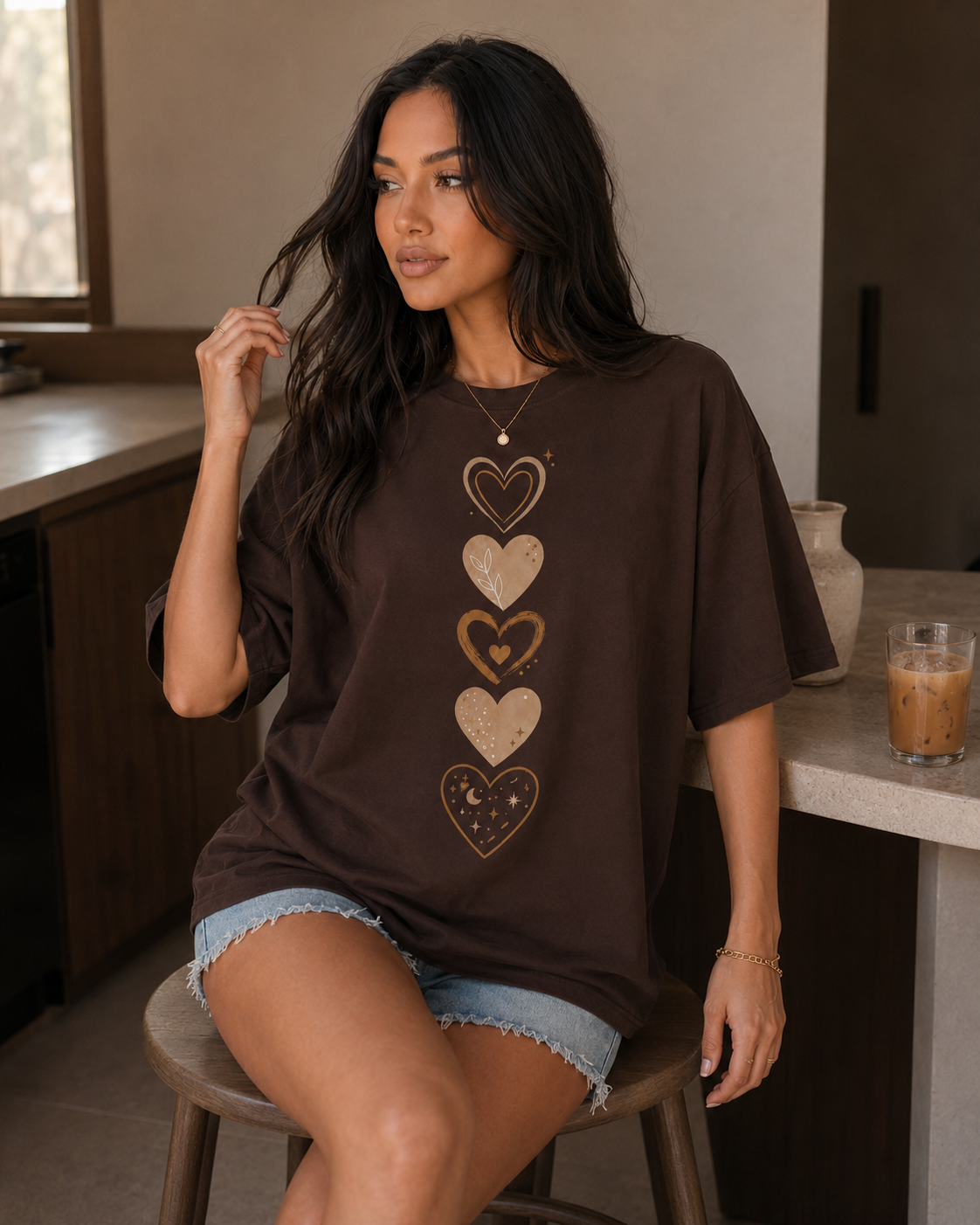 Heartline Babe Oversized T-Shirt