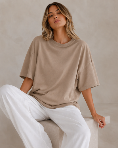 Soft Sand Babe Oversized T-Shirt