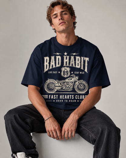 Bad Habit 89 Men’s Oversized T-Shirt