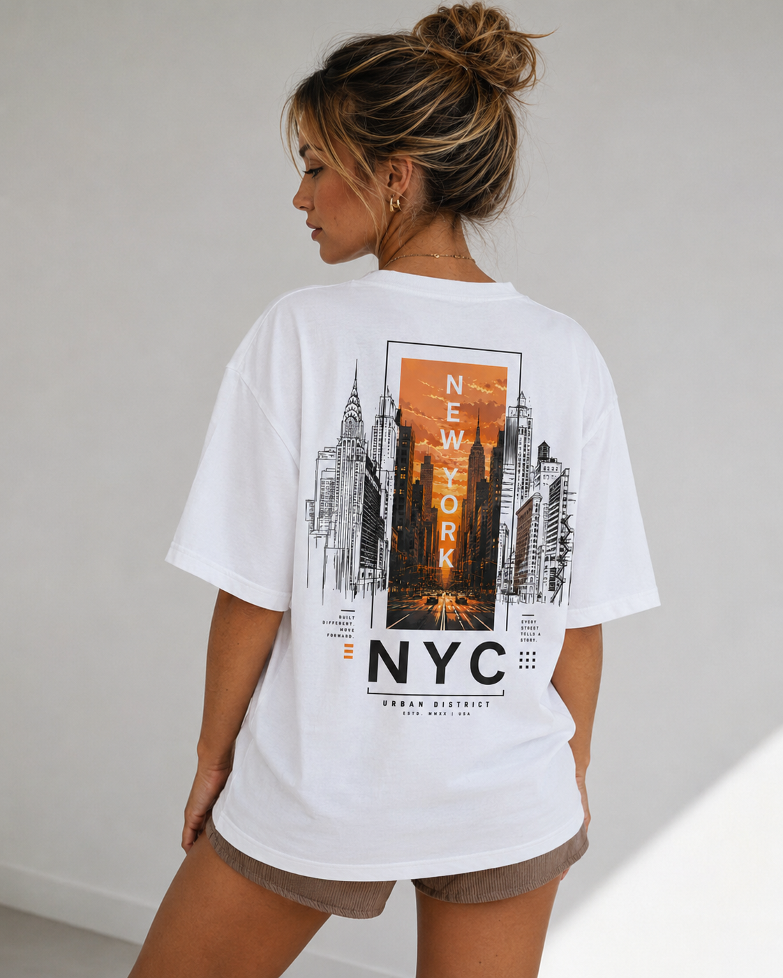 NYC Urban District Oversized T-Shirt